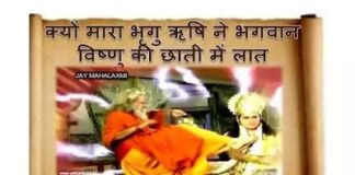 क्यों मारा भृगु ऋषि ने भगवान विष्णु की छाती में लात