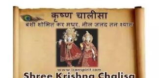 Krishna Chalisa Lyrics in Hindi - श्रीकृष्ण चालीसा हिंदी अर्थ सहित