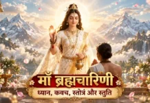 माँ ब्रह्मचारिणी मंत्र प्रार्थना ध्यान स्तोत्र स्तुति और कवच